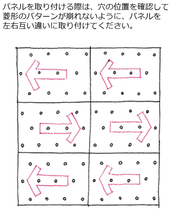 画像をギャラリービューアに読み込む, ボルダリングパネル（無塗装）910×606×18　3枚セット　爪付きナット付き